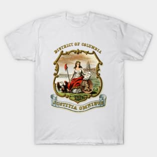 1876 District of Columbia Coat of Arms T-Shirt